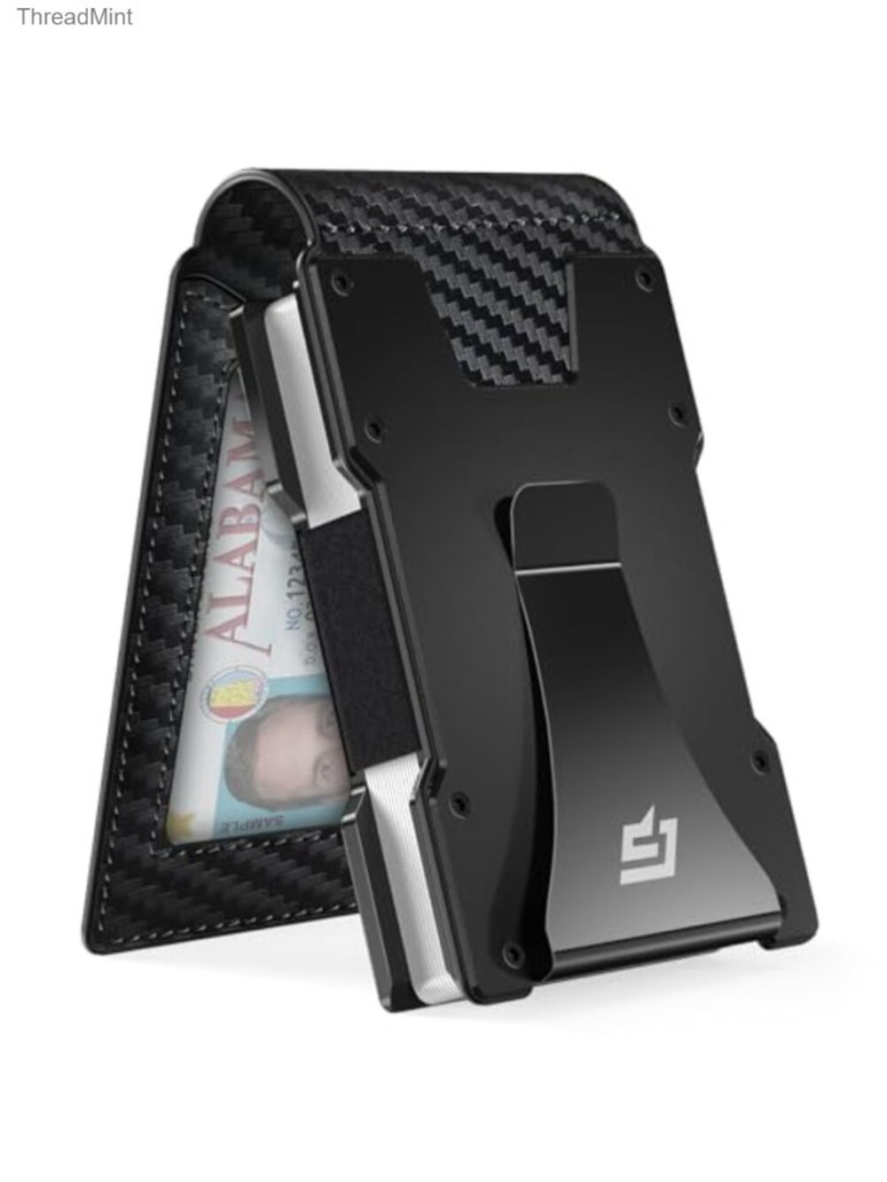 RFID Blocking Money Clip Wallet Slim Bifold 15 Card Slots for Men Front Pocket